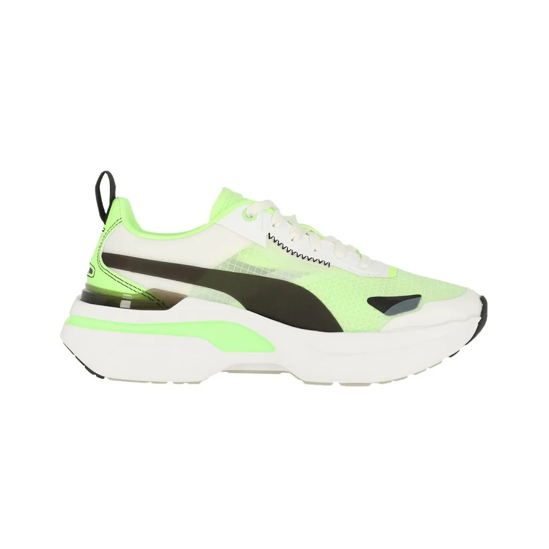 Zapatilla Puma Wmns Kosmo Rider White/Fizzy Lime