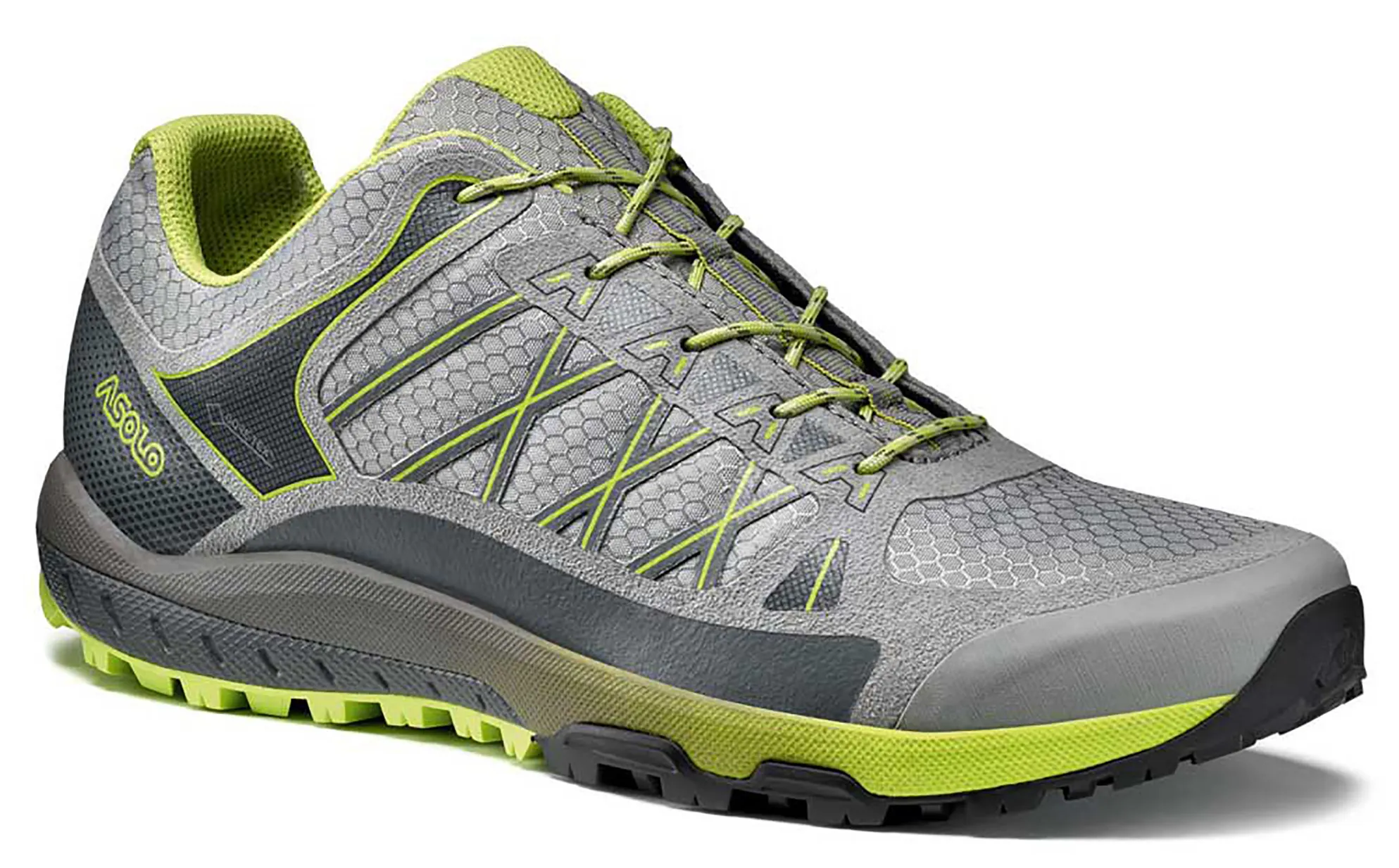 Zapatillas Asolo GTX Grid GV Gris/Lima