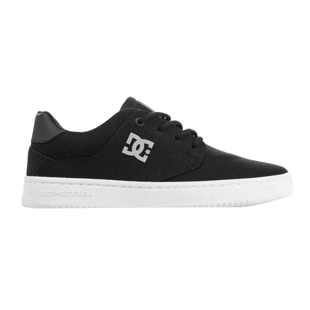 Zapatillas Dc Plaza Tc Tx Ss Negro Blanco