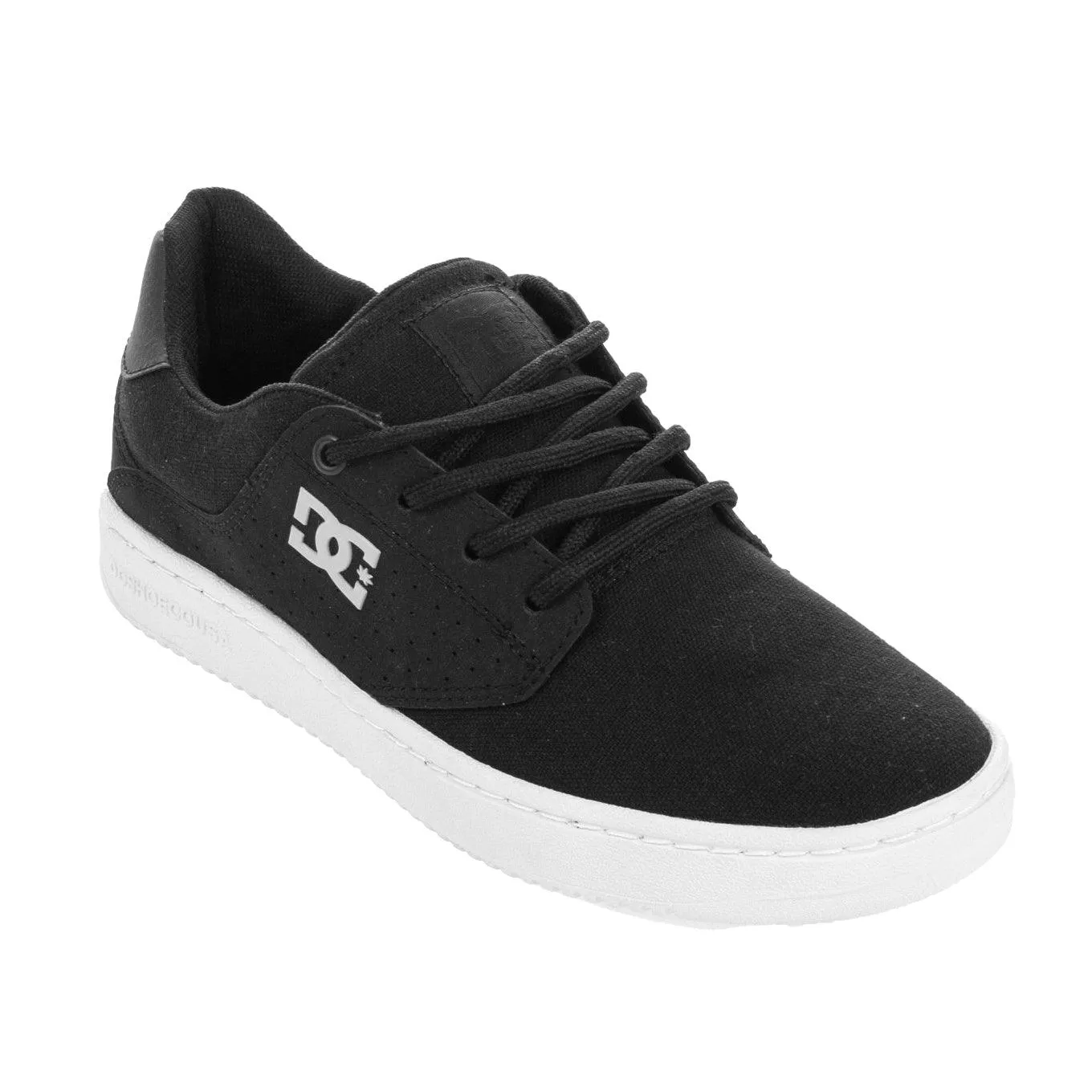Zapatillas Dc Plaza Tc Tx Ss Negro Blanco