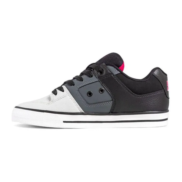 Zapatillas Dc Pure Mujer Negro Blanco Gris