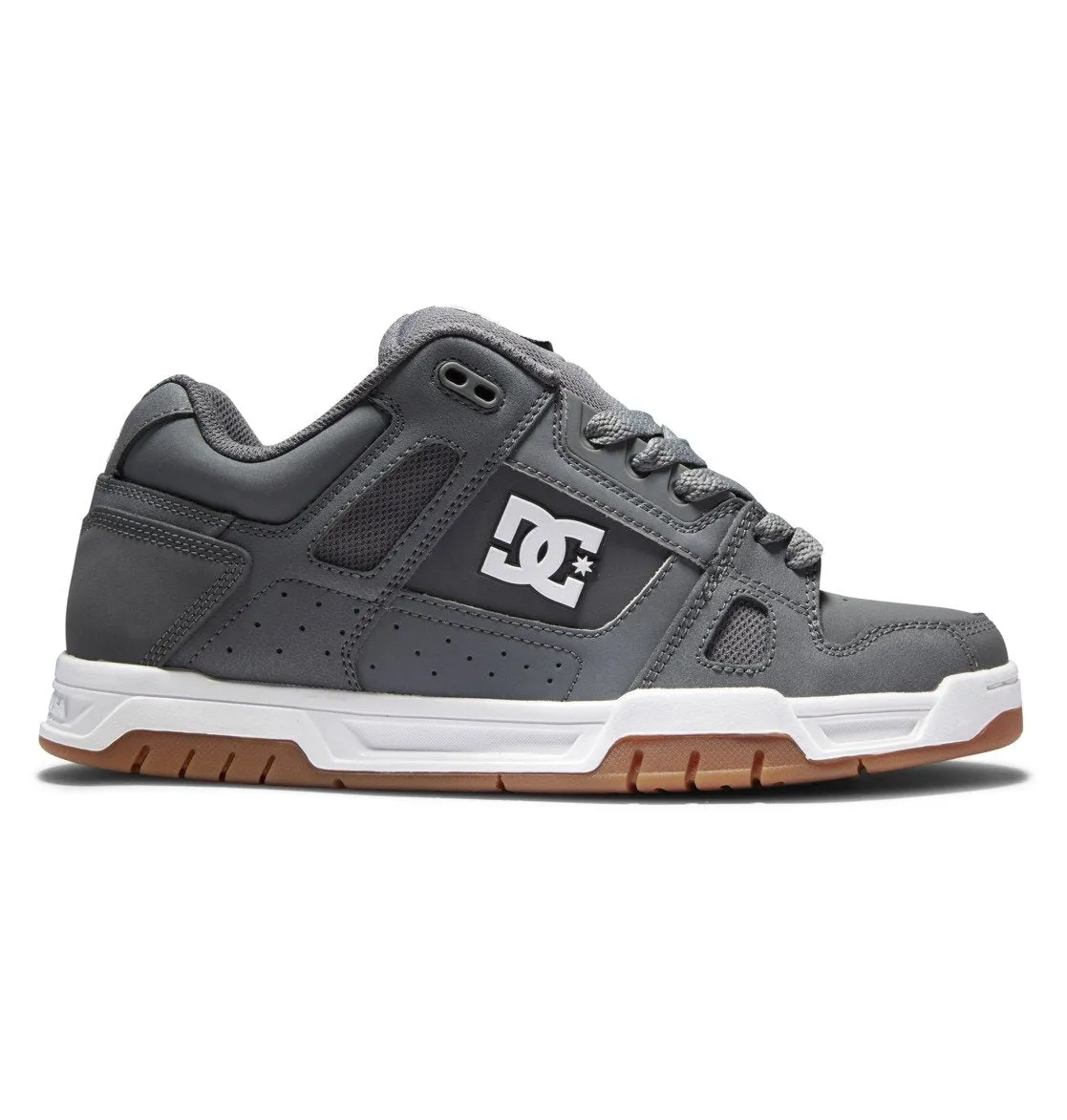 Zapatillas Dc Stag Gris Marrón