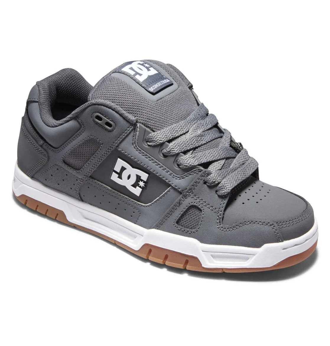 Zapatillas Dc Stag Gris Marrón