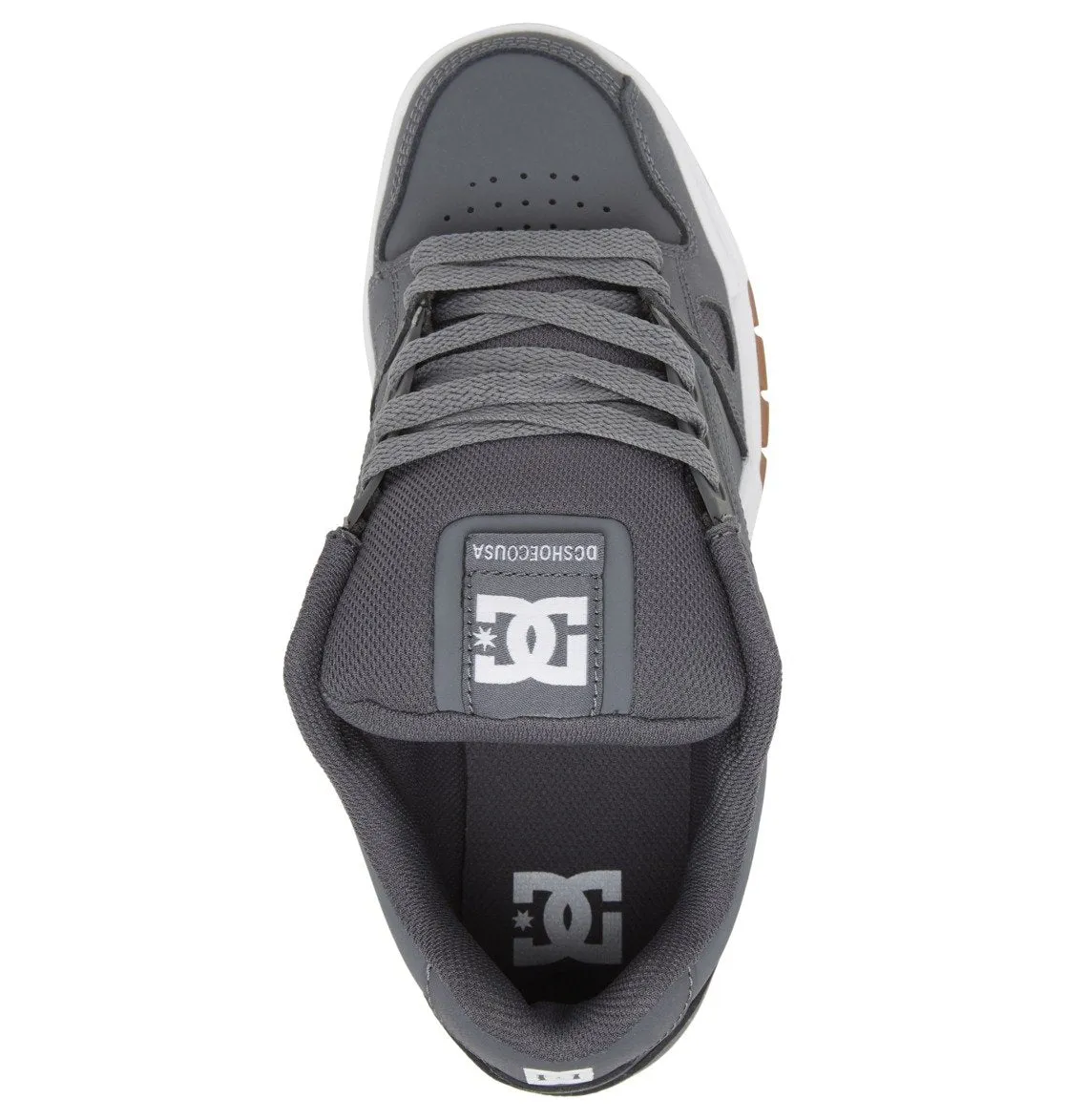 Zapatillas Dc Stag Gris Marrón