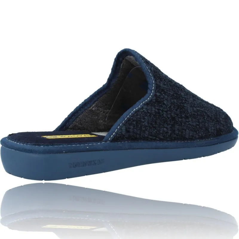 Zapatillas de Casa sin Talón Pantuflas para Hombres de Nordikas Top Line Cab 236