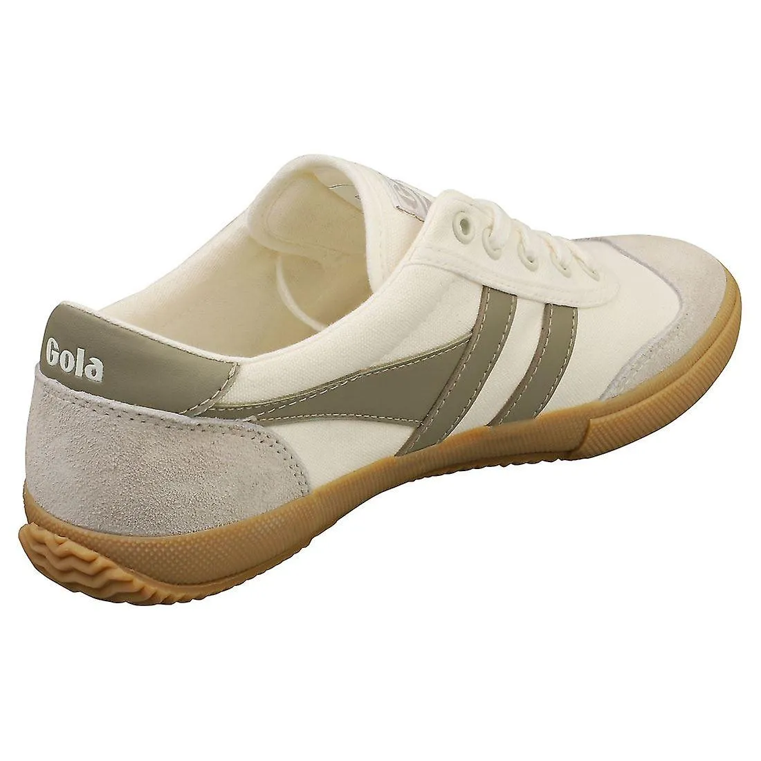 Zapatillas de moda para mujer Gola Badminton en blanco gris
