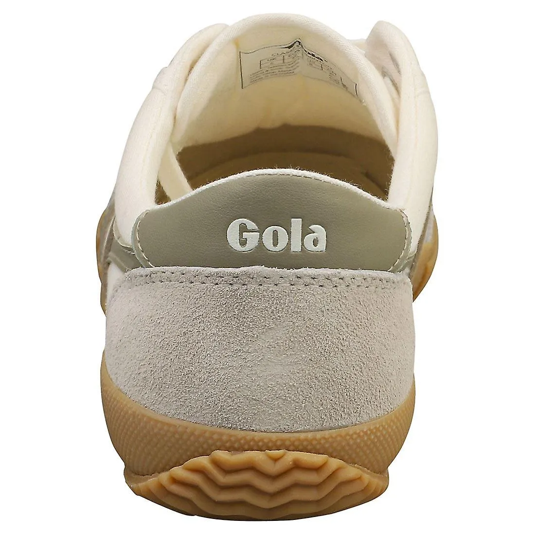 Zapatillas de moda para mujer Gola Badminton en blanco gris