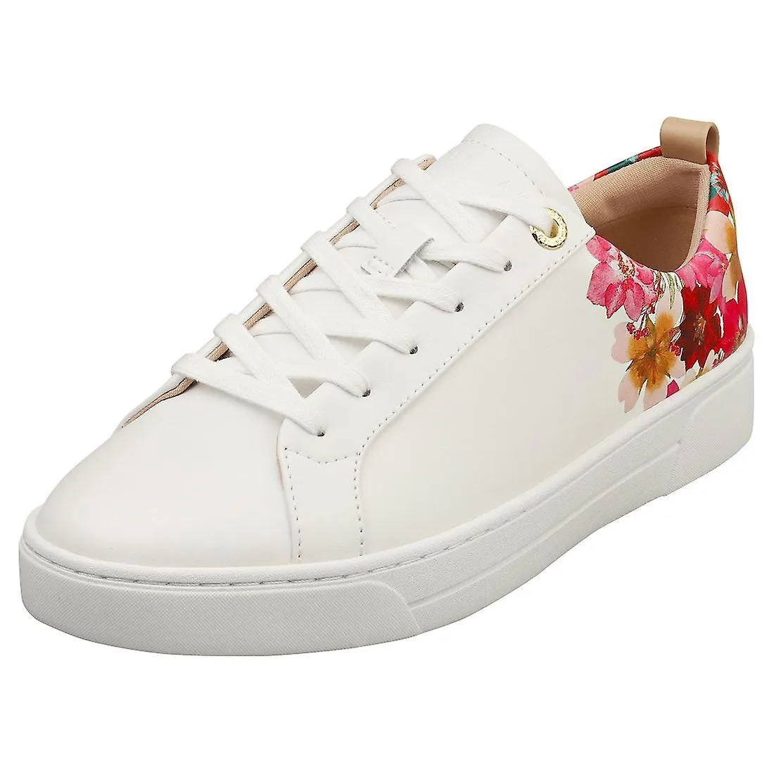 Zapatillas de moda para mujer Ted Baker Alissn en blanco multicolor