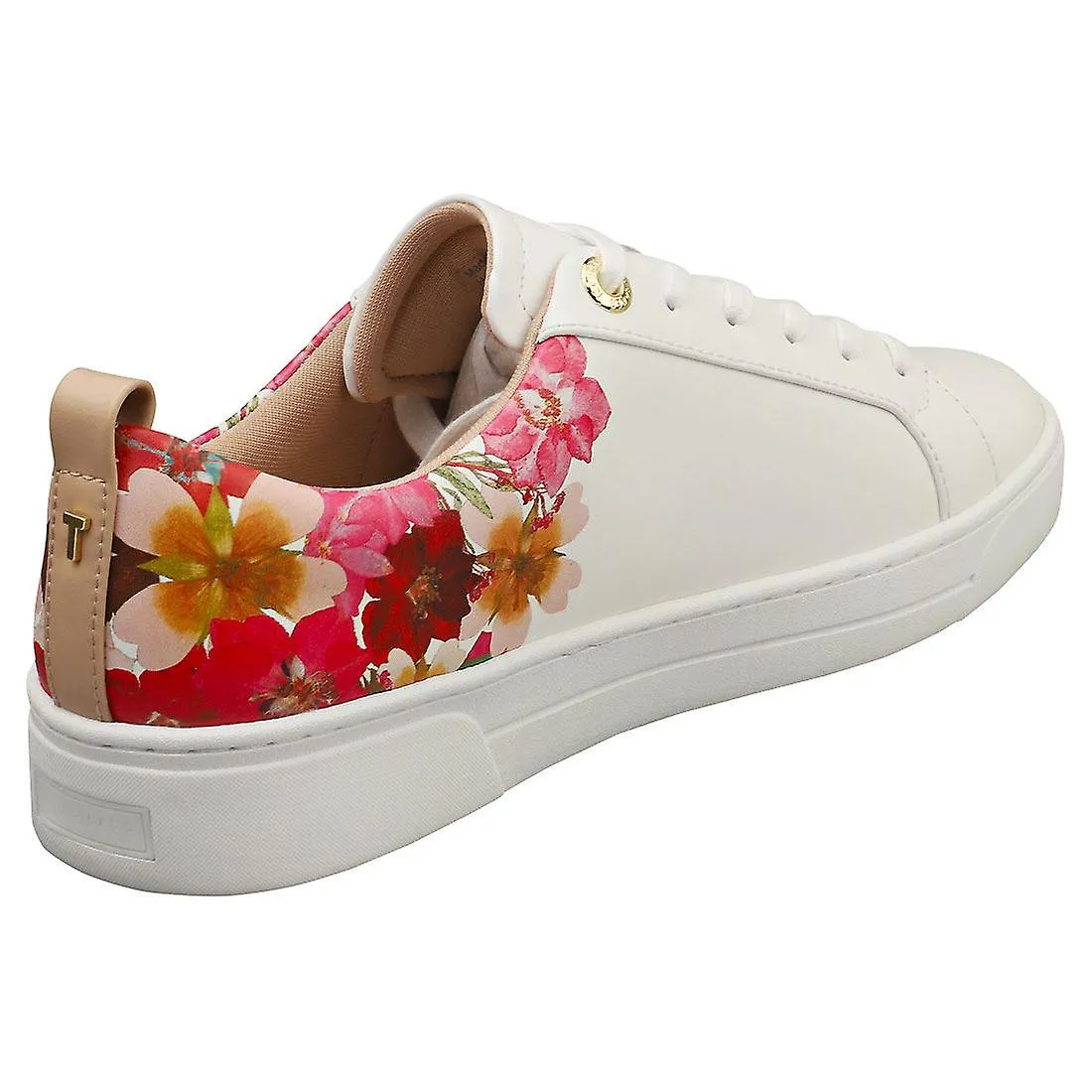 Zapatillas de moda para mujer Ted Baker Alissn en blanco multicolor