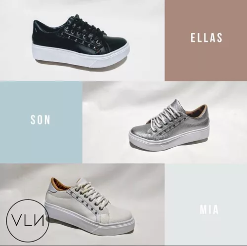 ZAPATILLAS DE MUJER BAJAS MODA URBANA LIVIANA COMODA ART100