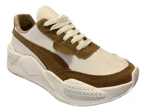 ZAPATILLAS DE MUJER COMBINADA LIVIANAS COMODAS MODA ARTPUMI