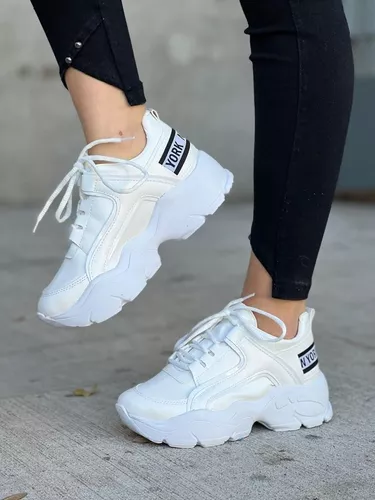 ZAPATILLAS DE MUJER PLATAFORMA URBANAS MODA VALTINO ART2600