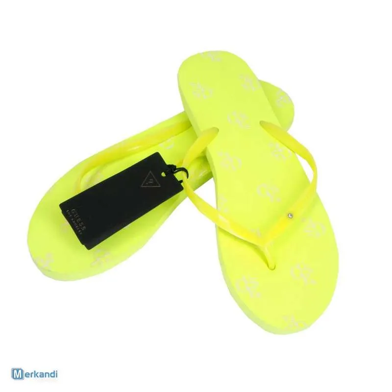 ZAPATILLAS DE VERANO DE VERANO CON CALZADO DE MODA ELEGANTE Y COLORIDO GUESS (G47)