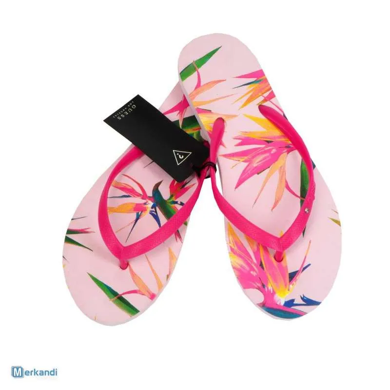 ZAPATILLAS DE VERANO DE VERANO CON CALZADO DE MODA ELEGANTE Y COLORIDO GUESS (G47)