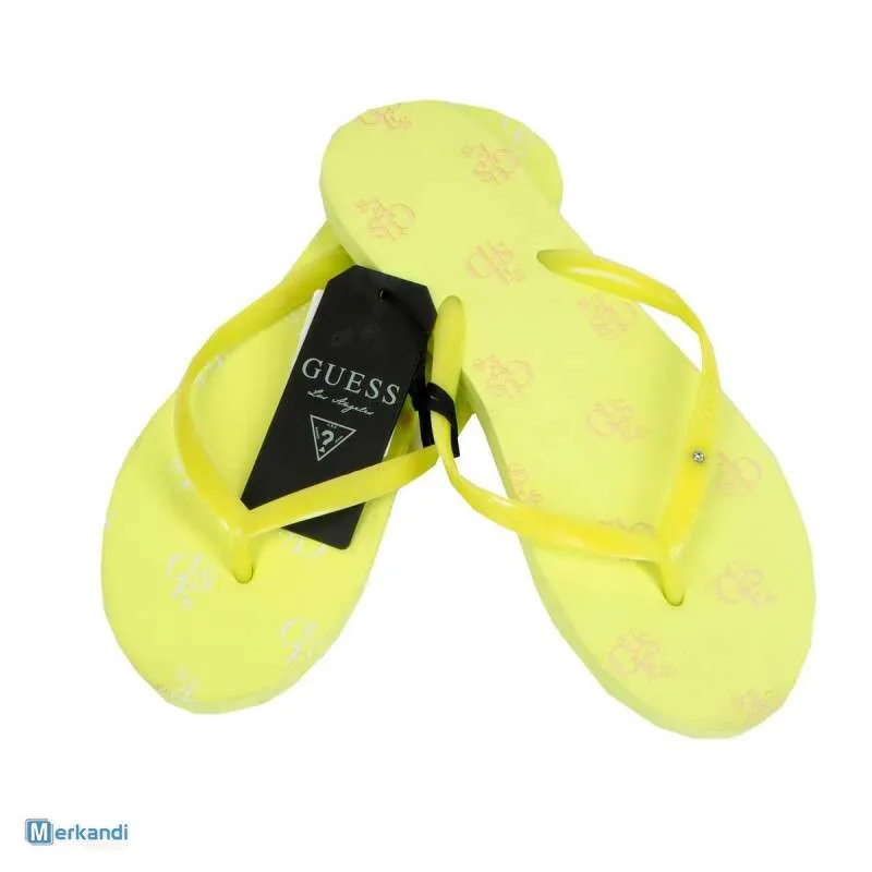 ZAPATILLAS DE VERANO DE VERANO CON CALZADO DE MODA ELEGANTE Y COLORIDO GUESS (G47)