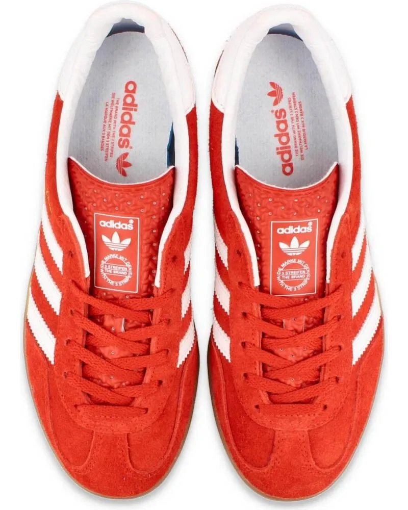 ZAPATILLAS DEPORTE ADIDAS  DE HOMBRE GAZELLE INDOOR HQ8718 BOLD  CLOUD WHITE  GUM  41 1  ORANGE