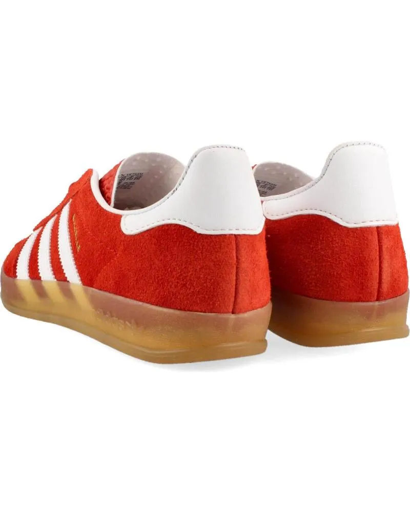 ZAPATILLAS DEPORTE ADIDAS  DE HOMBRE GAZELLE INDOOR HQ8718 BOLD  CLOUD WHITE  GUM  41 1  ORANGE