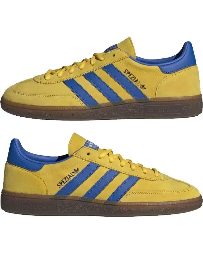 ZAPATILLAS DEPORTE ADIDAS  DE HOMBRE HANDBALL SPEZIAL FV 1226 WONDER GLOW  BLUE  GUM  41 13  YELLOW
