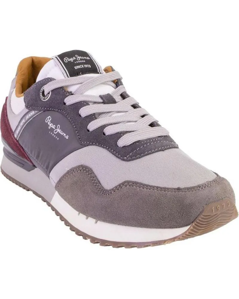 Zapatillas deporte PEPE JEANS  de Mujer PMS40018 ZAPATILLAS CASUAL DE HOMBRE  GRIS