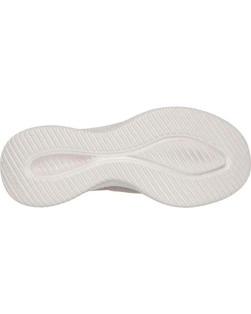 ZAPATILLAS DEPORTE SKECHERS  DE MUJER SLIPINS ULTRA FLEX 3 0  BRILLIANT  TAUPE