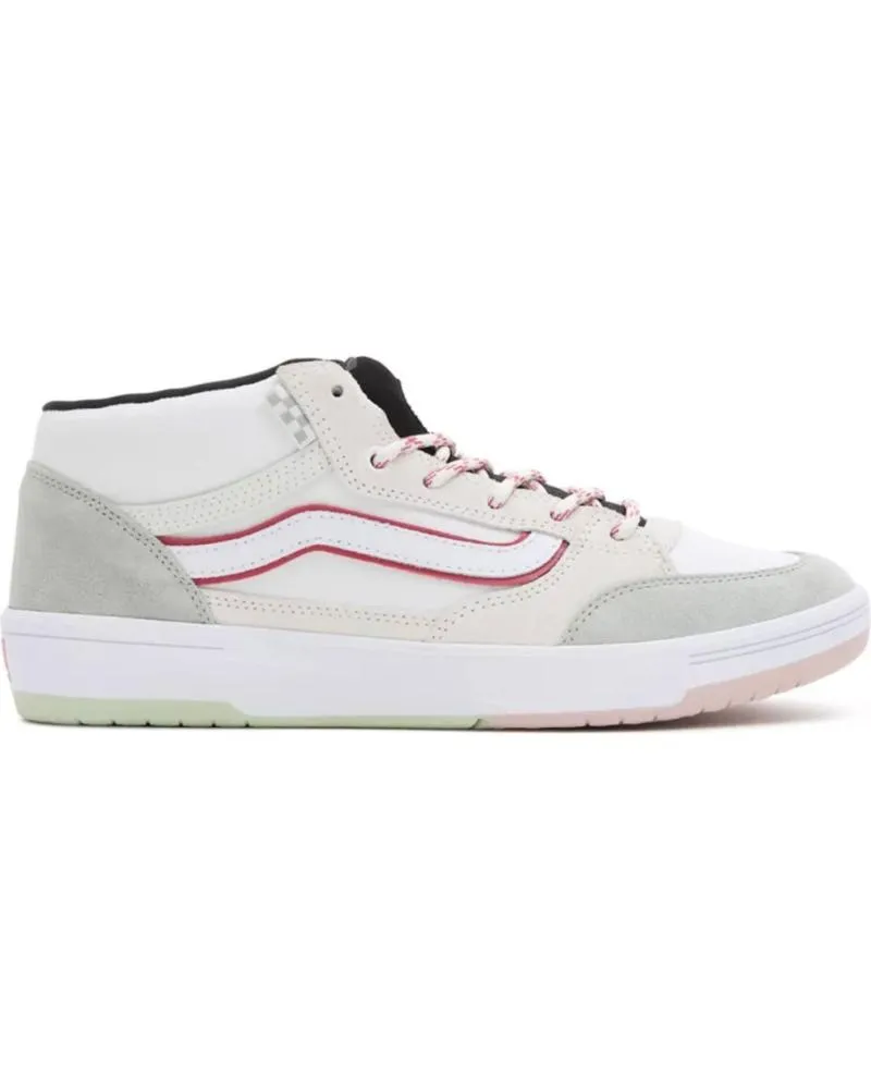 Zapatillas deporte VANS OFF THE WALL  de Hombre ZAPATILLAS VANS ZAHBA MID WHITE GRAY MULTI  MULTICOLOR