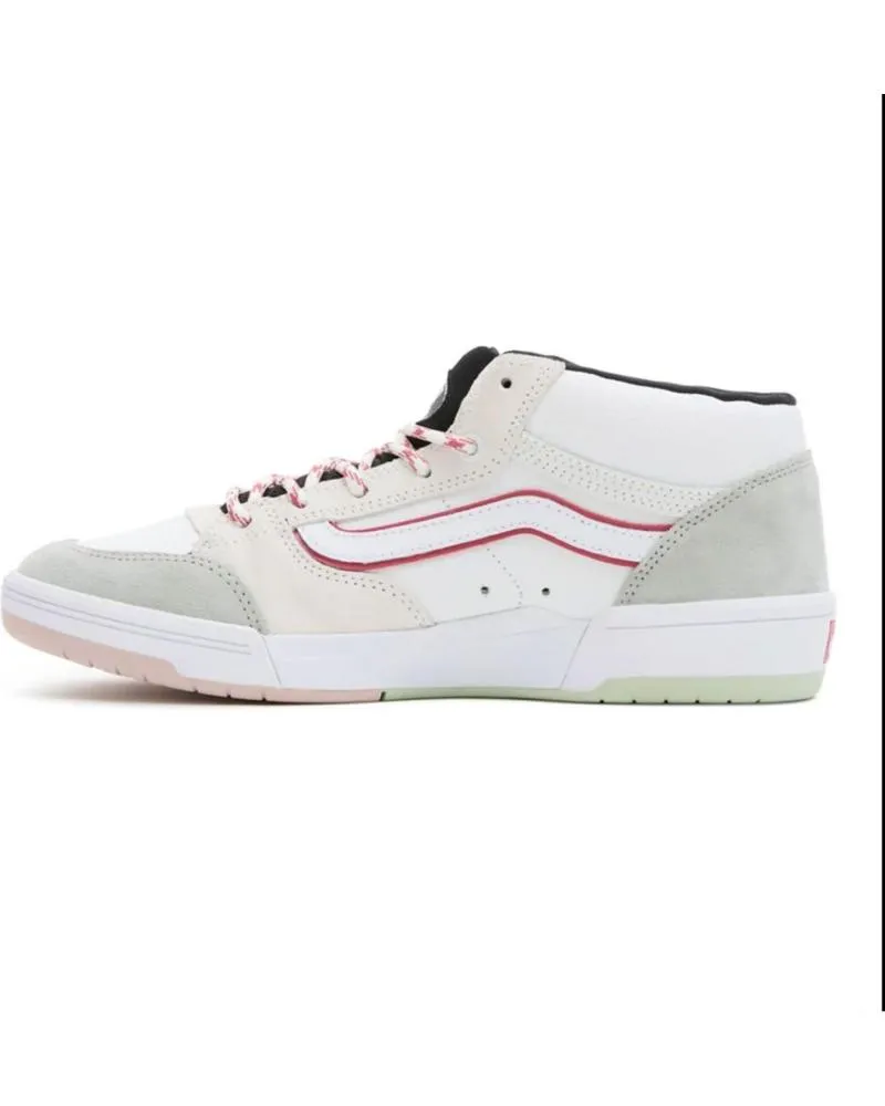 Zapatillas deporte VANS OFF THE WALL  de Hombre ZAPATILLAS VANS ZAHBA MID WHITE GRAY MULTI  MULTICOLOR