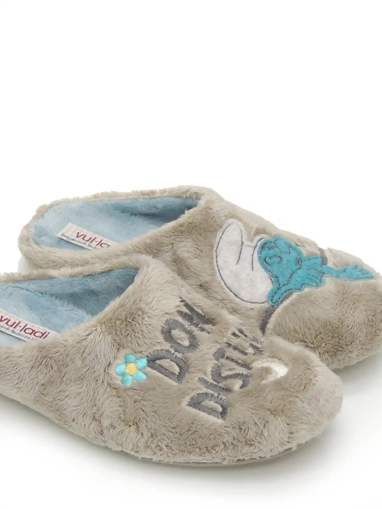 ZAPATILLAS ESTAR EN CASA VULLADI 4603123 TEXTIL BEIGE