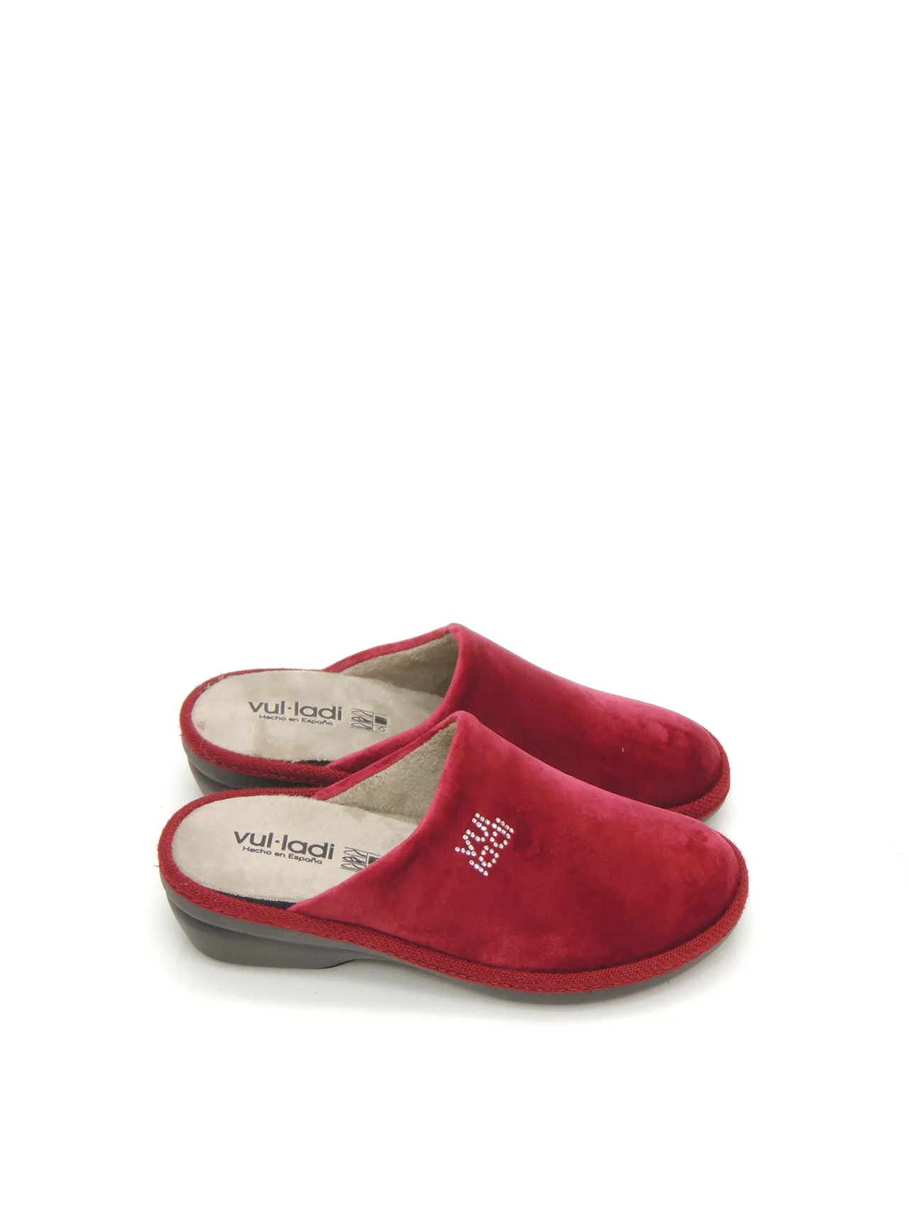 ZAPATILLAS ESTAR EN CASA VULLADI 5953140 TEXTIL BURDEOS
