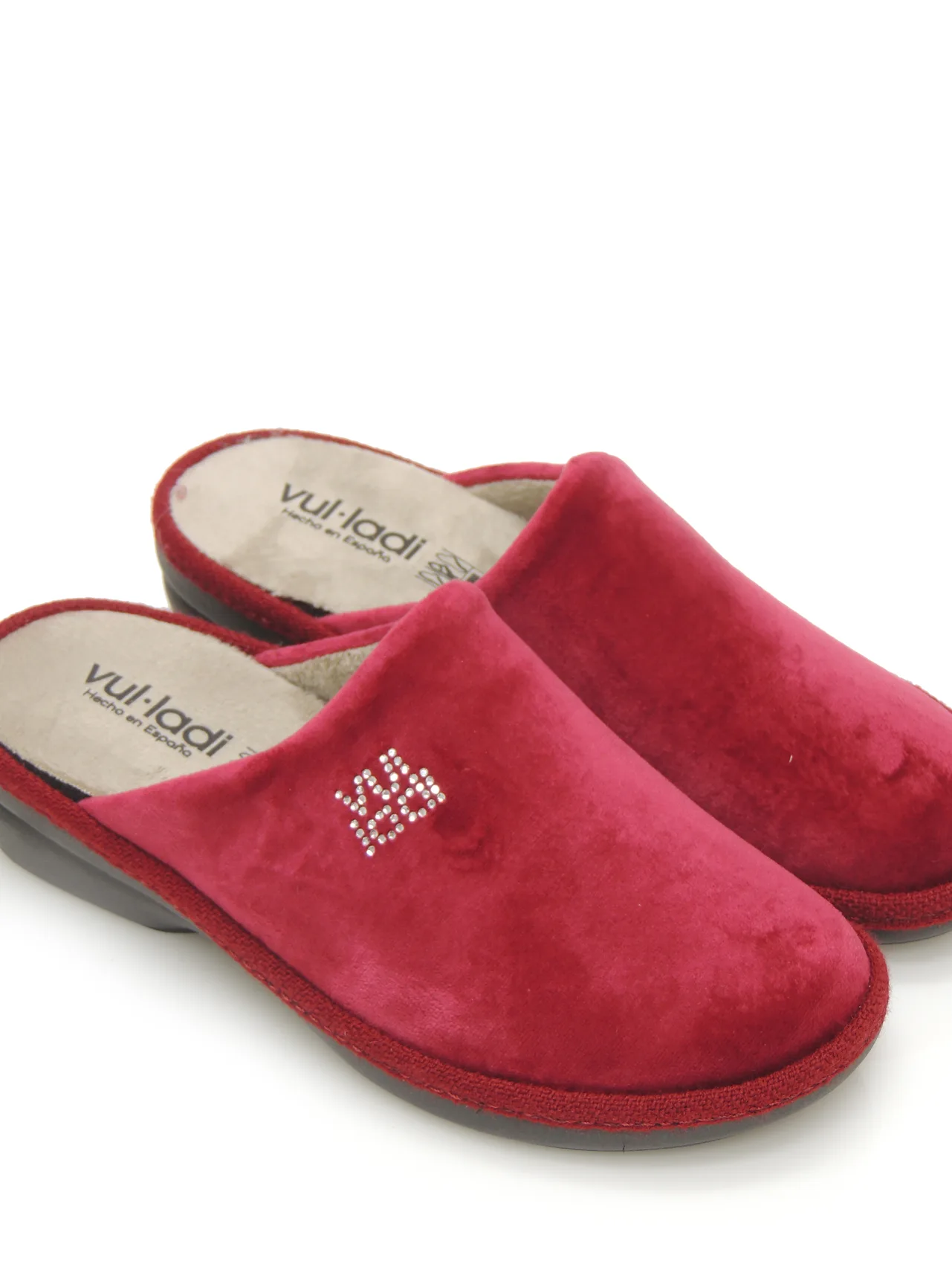 ZAPATILLAS ESTAR EN CASA VULLADI 5953140 TEXTIL BURDEOS