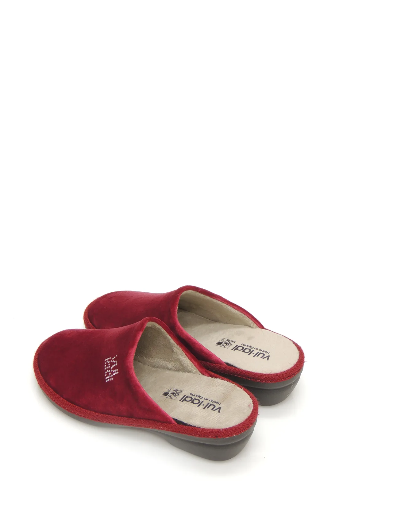 ZAPATILLAS ESTAR EN CASA VULLADI 5953140 TEXTIL BURDEOS