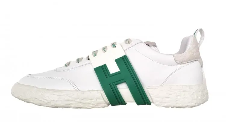 Zapatillas Hogan scarpe recicladas 3R H5M5900EF12QP9B001 blanco verde