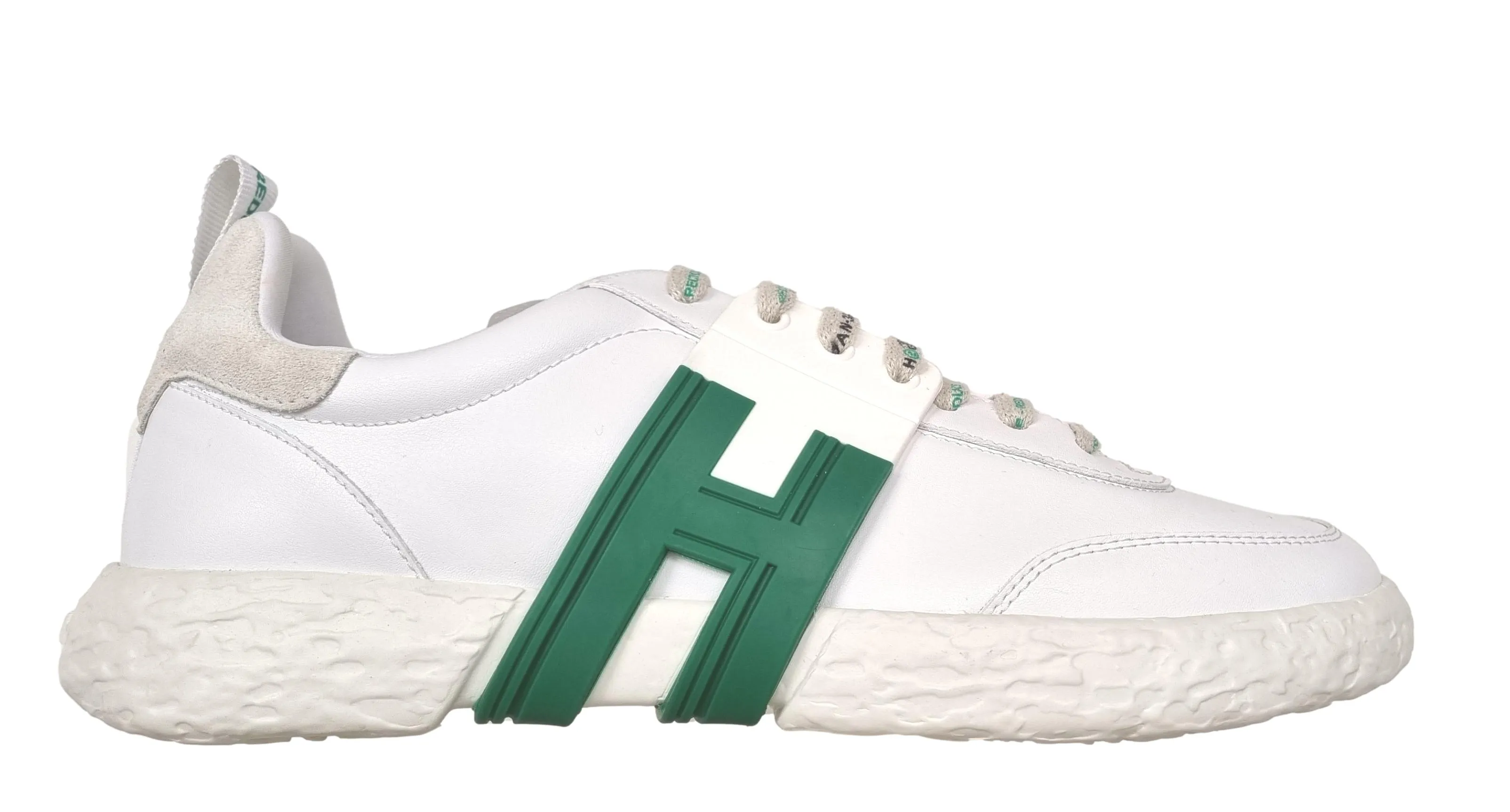 Zapatillas Hogan scarpe recicladas 3R H5M5900EF12QP9B001 blanco verde