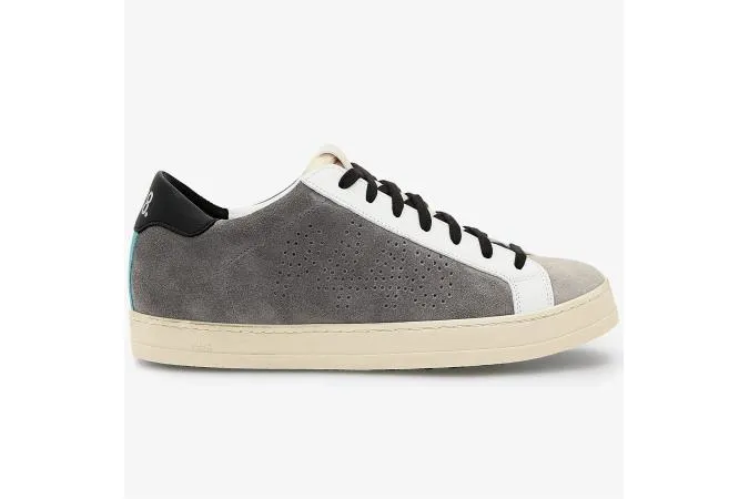 ZAPATILLAS P448 F22JOHN M ANTILOP GRIS / BLANCAS Y NEGRAS