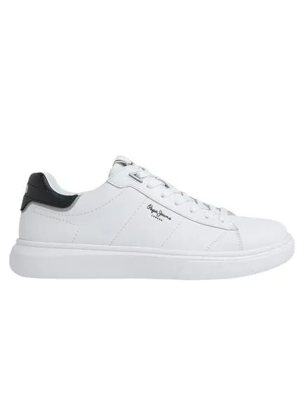 Zapatillas Pepe Jeans Eaton Basic Blanco Para Hombre