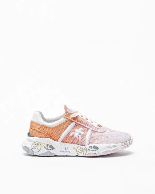 Zapatillas Premiata Buff 6206 Naranja