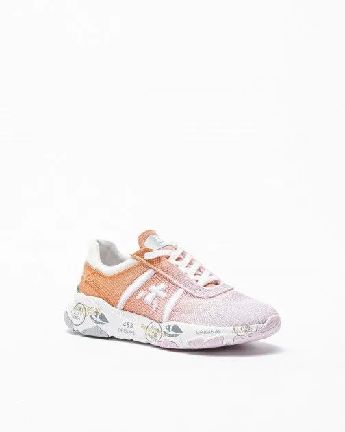 Zapatillas Premiata Buff 6206 Naranja