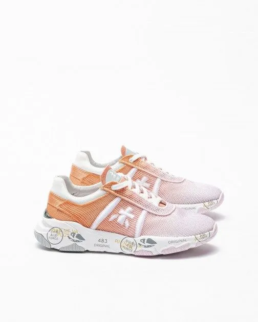 Zapatillas Premiata Buff 6206 Naranja