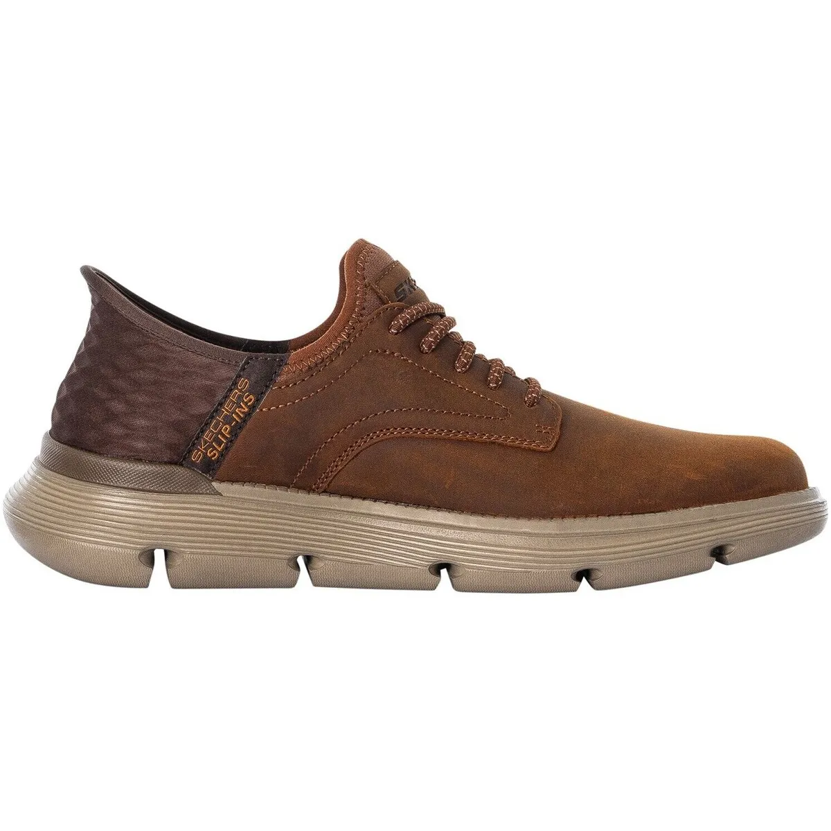 Zapatillas Sin Cordones Garza De Cuero