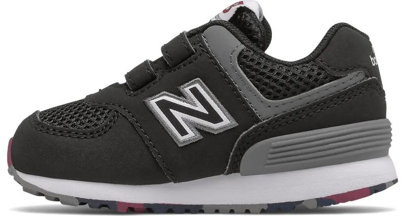 Zapatillas Urbanas Infantil New Balance 574 Negro