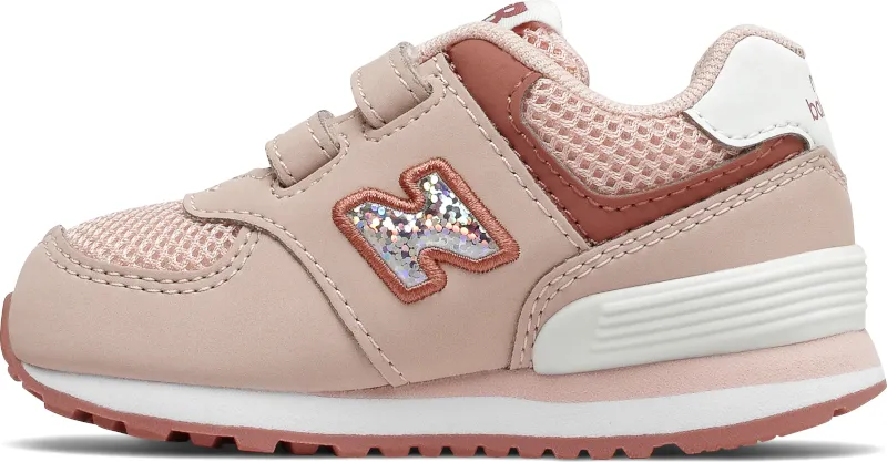 Zapatillas Urbanas Infantil  New Balance 574 Rosada