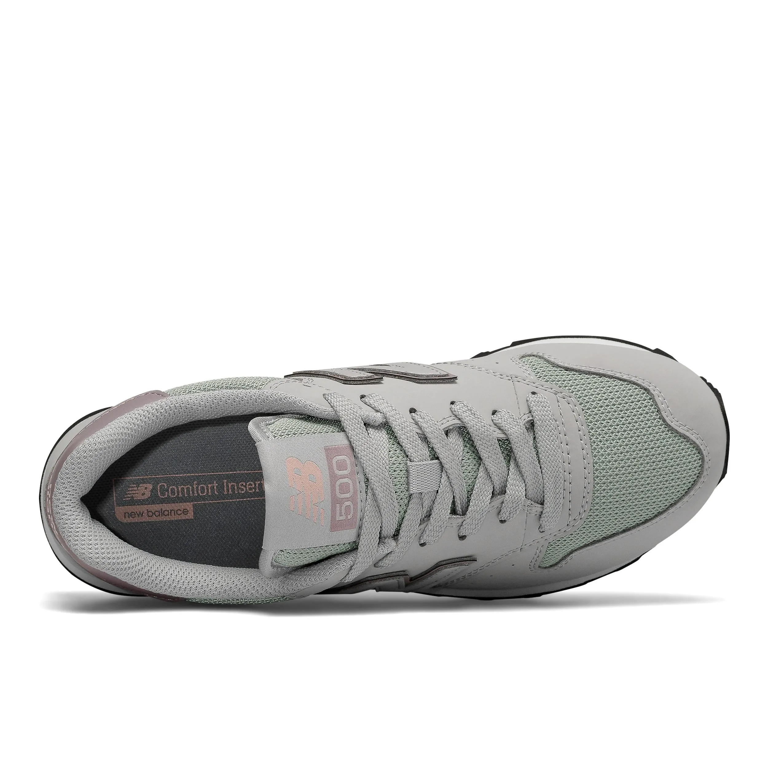 Zapatillas Urbanas Mujer New Balance 500 Gris/Rosada