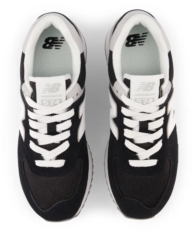 Zapatillas Urbanas Mujer New Balance 574 + Negra
