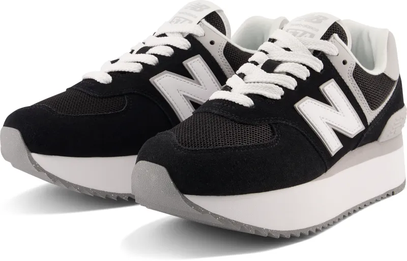 Zapatillas Urbanas Mujer New Balance 574 + Negra