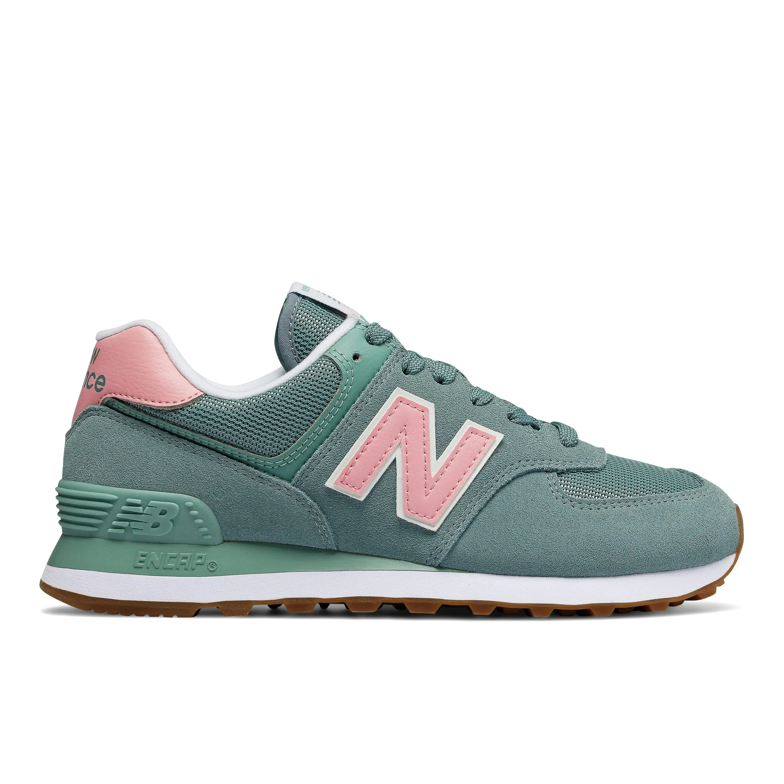 Zapatillas Urbanas Mujer New Balance 574 Summer Dusk Verde
