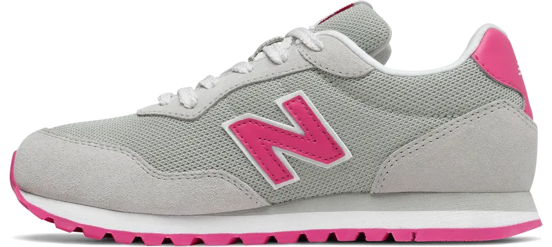 Zapatillas Urbanas Niña New Balance 527 Gris/Rosado