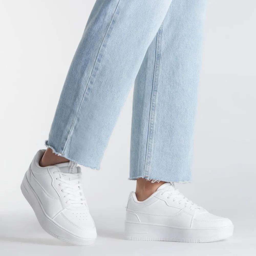 Zapatillas Urbanas Para Mujer Hypnotic Platair Blanco