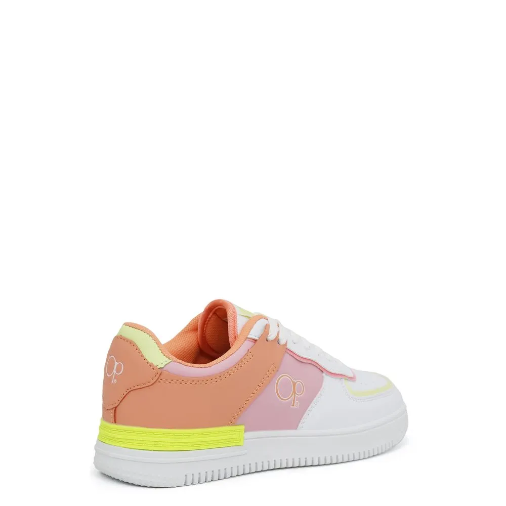 ZAPATILLAS URBANAS PARA MUJER OP BANJARM22 BLANCO ANARANJADO