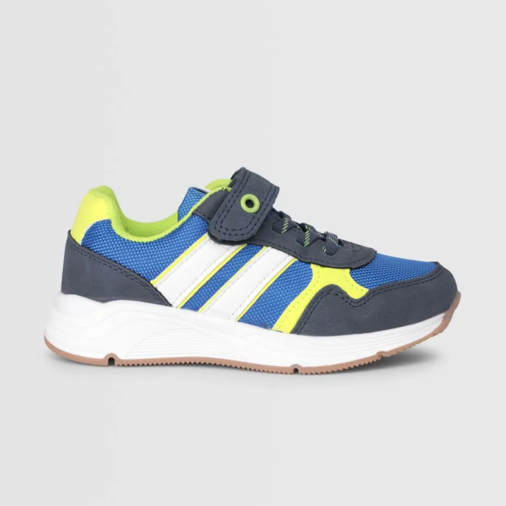 Zapatillas Urbanas Para Niño Circus Textil Ray Azul