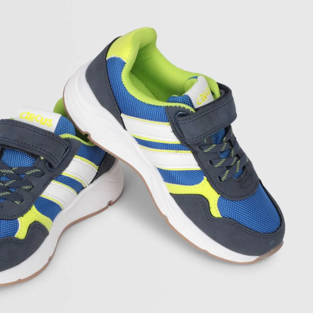 Zapatillas Urbanas Para Niño Circus Textil Ray Azul