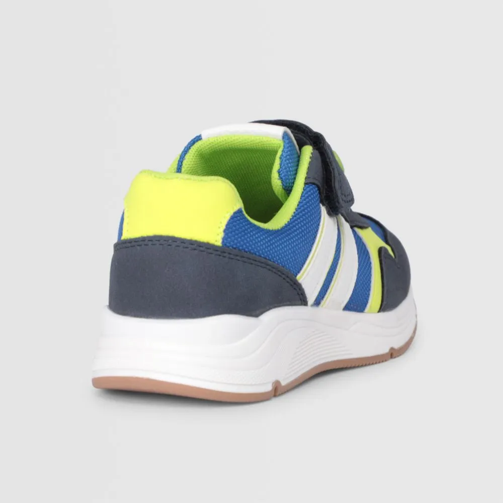 Zapatillas Urbanas Para Niño Circus Textil Ray Azul